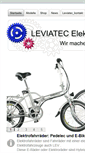 Mobile Screenshot of elektrofahrrad-onlineshop.de