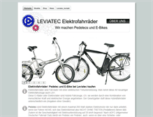 Tablet Screenshot of elektrofahrrad-onlineshop.de